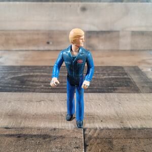 1970's Tonka Blue Mechanic Service Station Attendant 5" Action Figure